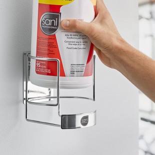Sani Professional Wall Bracket for Large / Extra Large Wipe Canisters Sani Professional Wall Bracket for Large / Extra Large Wipe Canisters