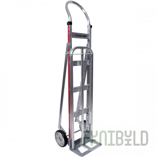 Magliner 80 / 500 lb. Two-Wheel Snack Truck with Full-Length Skid Runners HSK811AA1S-5