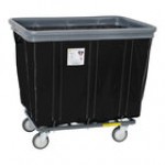 R&B Wire Products, Inc. 12 Bushel Yellow Fully Sewn Vinyl Basket Truck with Bumper and Swivel Casters 412SOBC/YEL R&B Wire Products, Inc. 12 Bushel Yellow Fully Sewn Vinyl Basket Truck with Bumper and Swivel Casters 412SOBC/YEL