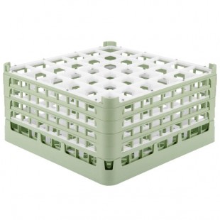 Vollrath 52782 Signature Full-Size Light Green 36-Compartment 9 1/16