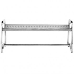 Commercial Zone 725329 Skyline Series 6' Stainless Steel Indoor / Outdoor Bench Commercial Zone 725329 Skyline Series 6' Stainless Steel Indoor / Outdoor Bench