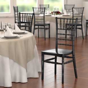 Lancaster Table & Seating Black Resin Chiavari Chair Lancaster Table & Seating Black Resin Chiavari Chair