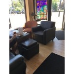 Flash Furniture BT-827-1-BK-GG Hercules Diplomat Black Leather Chair with Wooden Feet Flash Furniture BT-827-1-BK-GG Hercules Diplomat Black Leather Chair with Wooden Feet