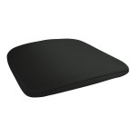 Lancaster Table & Seating Alloy Copper Outdoor Cafe Chair with Black Fabric Magnetic Cushion