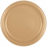 Creative Converting 663276B Glittering Gold 2-Ply 1/4 Fold Luncheon Napkin - 600/Case