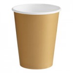 Creative Converting 663276B Glittering Gold 2-Ply 1/4 Fold Luncheon Napkin - 600/Case