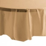 Creative Converting 663276B Glittering Gold 2-Ply 1/4 Fold Luncheon Napkin - 600/Case