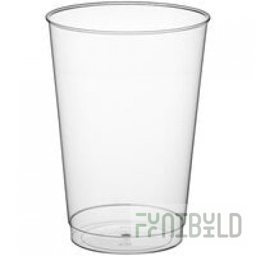 Fineline Renaissance 2412-CL 12 oz. Clear Hard Plastic Crystal Tumbler - 20/Pack
