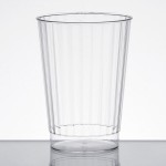 Fineline Renaissance 2412-CL 12 oz. Clear Hard Plastic Crystal Tumbler - 20/Pack Fineline Renaissance 2412-CL 12 oz. Clear Hard Plastic Crystal Tumbler - 20/Pack