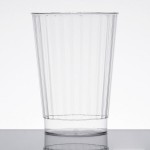 Fineline Renaissance 2412-CL 12 oz. Clear Hard Plastic Crystal Tumbler - 20/Pack Fineline Renaissance 2412-CL 12 oz. Clear Hard Plastic Crystal Tumbler - 20/Pack