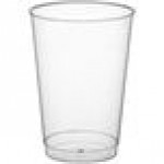 Fineline Renaissance 2412-CL 12 oz. Clear Hard Plastic Crystal Tumbler - 20/Pack Fineline Renaissance 2412-CL 12 oz. Clear Hard Plastic Crystal Tumbler - 20/Pack