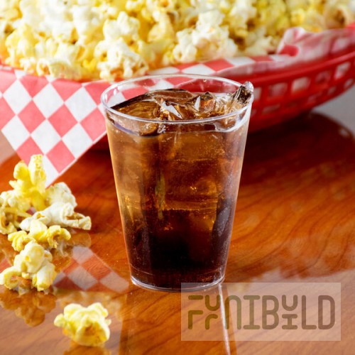 Fineline 407-CL Savvi Serve 7 oz. Tall Clear Hard Plastic Tumbler - 500/Case