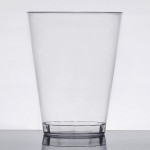 Fineline 407-CL Savvi Serve 7 oz. Tall Clear Hard Plastic Tumbler - 500/Case Fineline 407-CL Savvi Serve 7 oz. Tall Clear Hard Plastic Tumbler - 500/Case