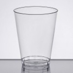 Fineline 407-CL Savvi Serve 7 oz. Tall Clear Hard Plastic Tumbler - 500/Case Fineline 407-CL Savvi Serve 7 oz. Tall Clear Hard Plastic Tumbler - 500/Case