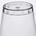 Fineline 407-CL Savvi Serve 7 oz. Tall Clear Hard Plastic Tumbler - 500/Case Fineline 407-CL Savvi Serve 7 oz. Tall Clear Hard Plastic Tumbler - 500/Case