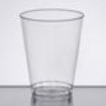 Fineline 407-CL Savvi Serve 7 oz. Tall Clear Hard Plastic Tumbler - 500/Case Fineline 407-CL Savvi Serve 7 oz. Tall Clear Hard Plastic Tumbler - 500/Case