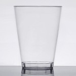 Fineline 407-CL Savvi Serve 7 oz. Tall Clear Hard Plastic Tumbler - 500/Case Fineline 407-CL Savvi Serve 7 oz. Tall Clear Hard Plastic Tumbler - 500/Case