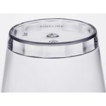 Fineline 407-CL Savvi Serve 7 oz. Tall Clear Hard Plastic Tumbler - 500/Case Fineline 407-CL Savvi Serve 7 oz. Tall Clear Hard Plastic Tumbler - 500/Case