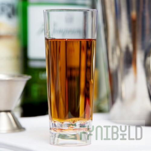 Fineline Tiny Temptations 6413-CL 2 oz. Tiny Barware Clear Cordial Plastic Shot Glass - 200/Case