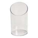 Fineline Tiny Temptations 6413-CL 2 oz. Tiny Barware Clear Cordial Plastic Shot Glass - 200/Case