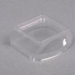 Fineline Tiny Temptations 6413-CL 2 oz. Tiny Barware Clear Cordial Plastic Shot Glass - 200/Case