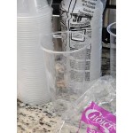 Choice Heavy Duty 32 oz. Pedestal Heavy Weight Clear PET Plastic Cold Cup - 500/Case