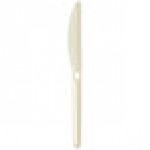 WeGo Natural Compostable CPLA Knife Dispenser Refill - 1,000/Case