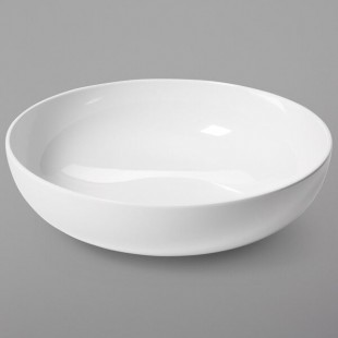 GET Settlement 1.7 Qt. Ivory (American White) Melamine Serving Bowl - Sample GET Settlement 1.7 Qt. Ivory (American White) Melamine Serving Bowl - Sample