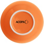 Acopa Capri 13 oz. Valencia Orange Stoneware Nappie Bowl - Sample