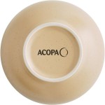 Acopa Embers 13 oz. Harvest Tan Matte Stoneware Bowl - Sample