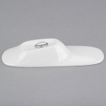 Libbey 905356009 Slenda 0.75 oz. Royal Rideau White Porcelain Amuse Bouche Spoon - 36/Case