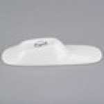 Libbey 905356009 Slenda 0.75 oz. Royal Rideau White Porcelain Amuse Bouche Spoon - 36/Case