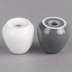 American Metalcraft PSP2 2 oz. Porcelain Salt and Pepper Shaker Set American Metalcraft PSP2 2 oz. Porcelain Salt and Pepper Shaker Set