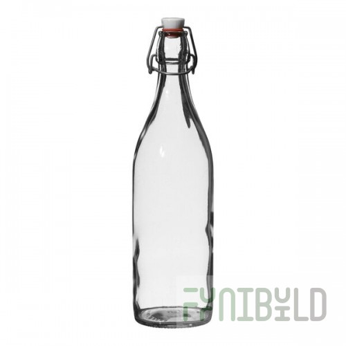 Bormioli Rocco Giara from Steelite International 32 oz. Swing Top Glass Bottle - 20/Case