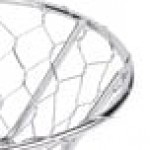 American Metalcraft WIR3 Oval Chrome Chicken Wire Basket - 9 1/2 American Metalcraft WIR3 Oval Chrome Chicken Wire Basket - 9 1/2