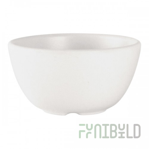 Delfin Fundamentals from Steelite International 2 oz. White Melamine Ramekin - 12/Case