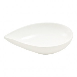 Front of the House Catalyst 2 oz. European White Teardrop Porcelain Ramekin - 12/Case Front of the House Catalyst 2 oz. European White Teardrop Porcelain Ramekin - 12/Case