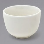Front of the House Catalyst 2 oz. European White Teardrop Porcelain Ramekin - 12/Case