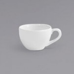 Front of the House Catalyst 2 oz. European White Teardrop Porcelain Ramekin - 12/Case