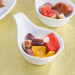 Acopa 3.5 oz. Bright White Porcelain Asian Appetizer / Tasting Spoon - 12/Pack