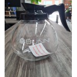 Bunn 42400.0103 64 oz. Glass Decanter with Black Handle - 3/Case Bunn 42400.0103 64 oz. Glass Decanter with Black Handle - 3/Case