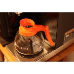 Bunn 42400.0103 64 oz. Glass Decanter with Black Handle - 3/Case Bunn 42400.0103 64 oz. Glass Decanter with Black Handle - 3/Case