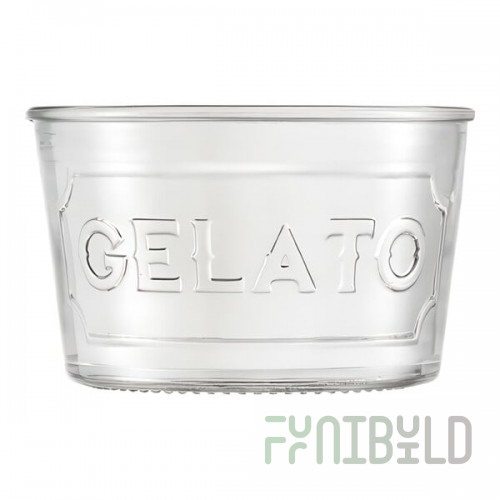 10 Strawberry Street Glass+ 7 oz. Glass Gelato Cup - 6/Case