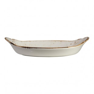 Steelite Performance Craft 27.5 oz. White Oval Eared Dish - 12/Case Steelite Performance Craft 27.5 oz. White Oval Eared Dish - 12/Case