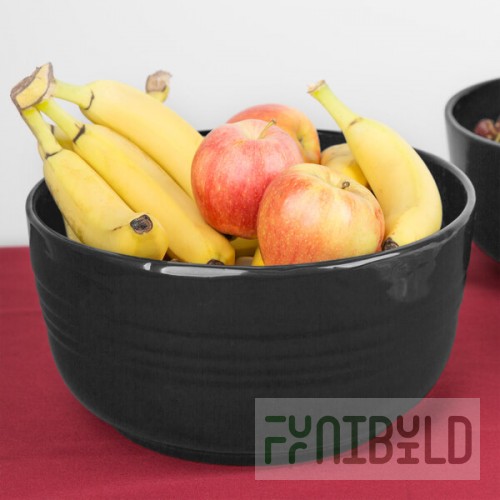 TableCraft CW3180N 6.75 Qt. Natural Cast Aluminum Fruit Bowl