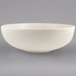 Homer Laughlin from Steelite International HL08100 Unique 1.6 Qt. Ivory (American White) China Options Bowl - 12/Case