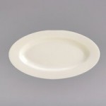 Homer Laughlin from Steelite International HL08100 Unique 1.6 Qt. Ivory (American White) China Options Bowl - 12/Case