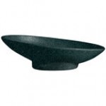 G.E.T. Enterprises BO204-MOD-CH Bugambilia 1.4 Qt. Smooth MOD Finish Chocolate Resin-Coated Aluminum Deep Large Oval Sphere G.E.T. Enterprises BO204-MOD-CH Bugambilia 1.4 Qt. Smooth MOD Finish Chocolate Resin-Coated Aluminum Deep Large Oval Sphere