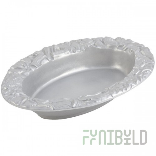 Bon Chef 5500P 3 Qt. Pewter-Glo Cast Aluminum Pasta Bowl