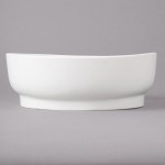 Bon Chef 1500001P Mid Century 72 oz. White Porcelain Bowl - 12/Pack